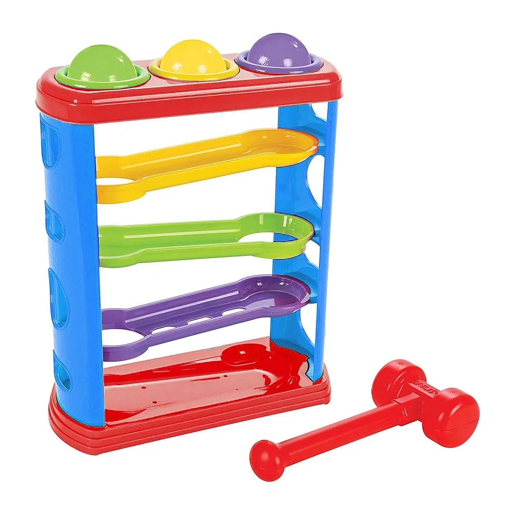 Jucarii bebelusi - Jucarie Pilsan Mini Ball Game red base 1 an +