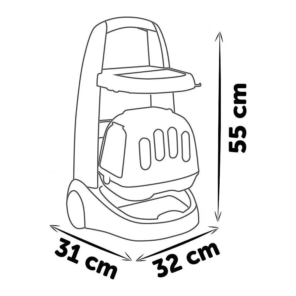 Jucarie Smoby Animal Care Trolley cu 10 accesorii 3 ani + [1]