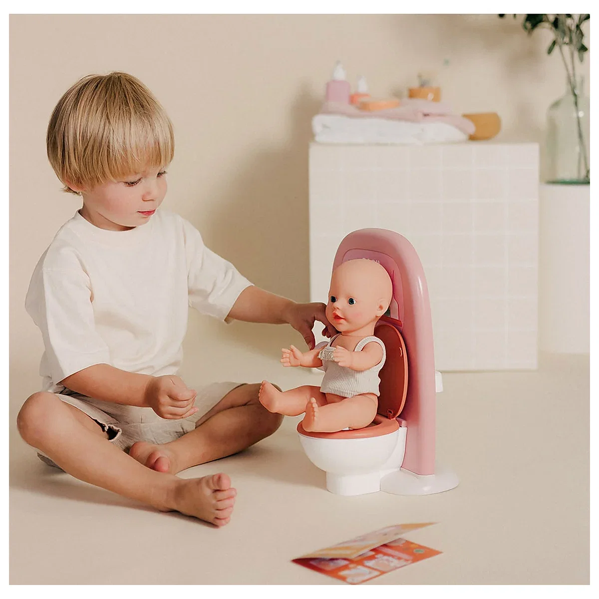 Jucarie Smoby Baby Nurse Toilets cu 2 accesorii [4]