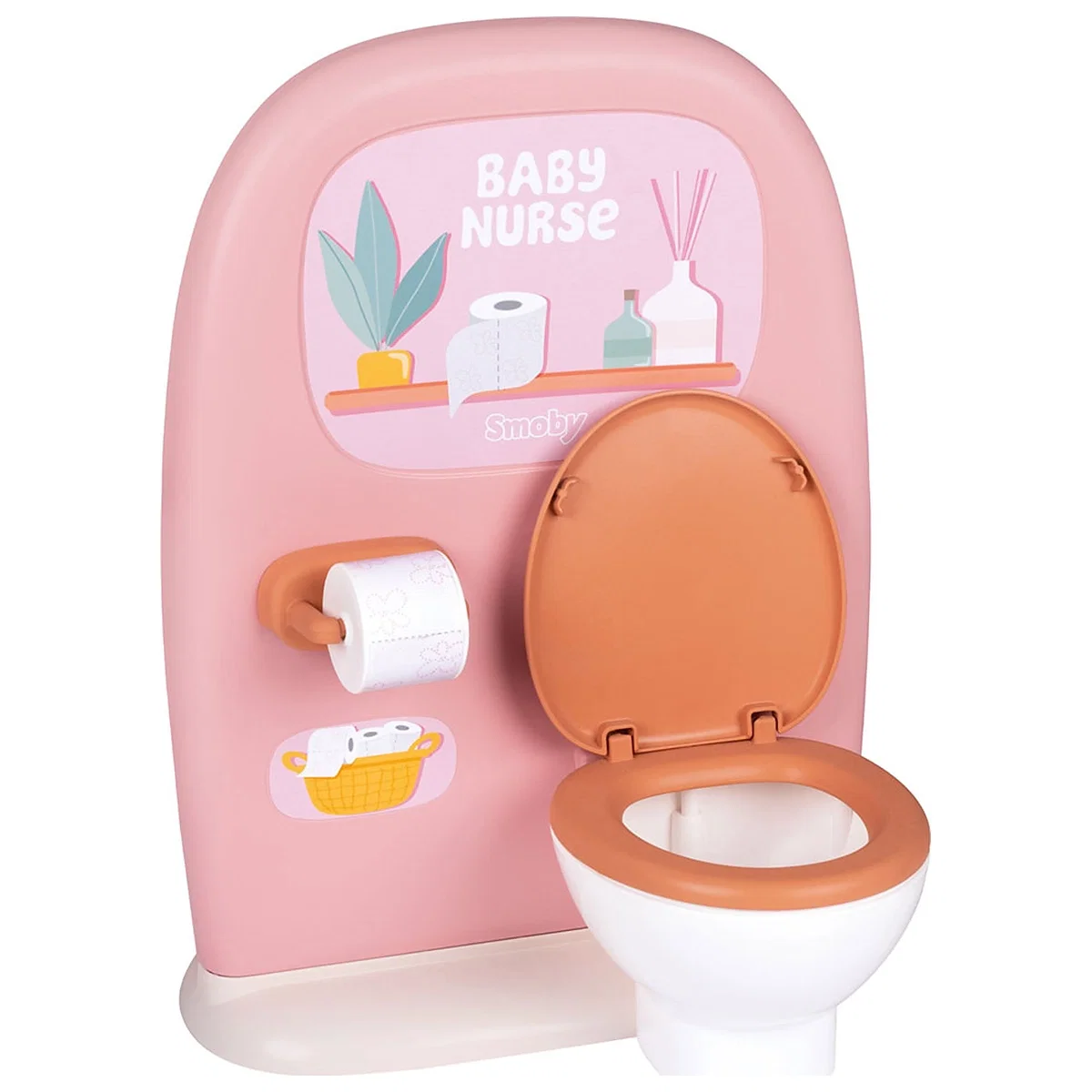 Papusi - Jucarie Smoby Baby Nurse Toilets cu 2 accesorii