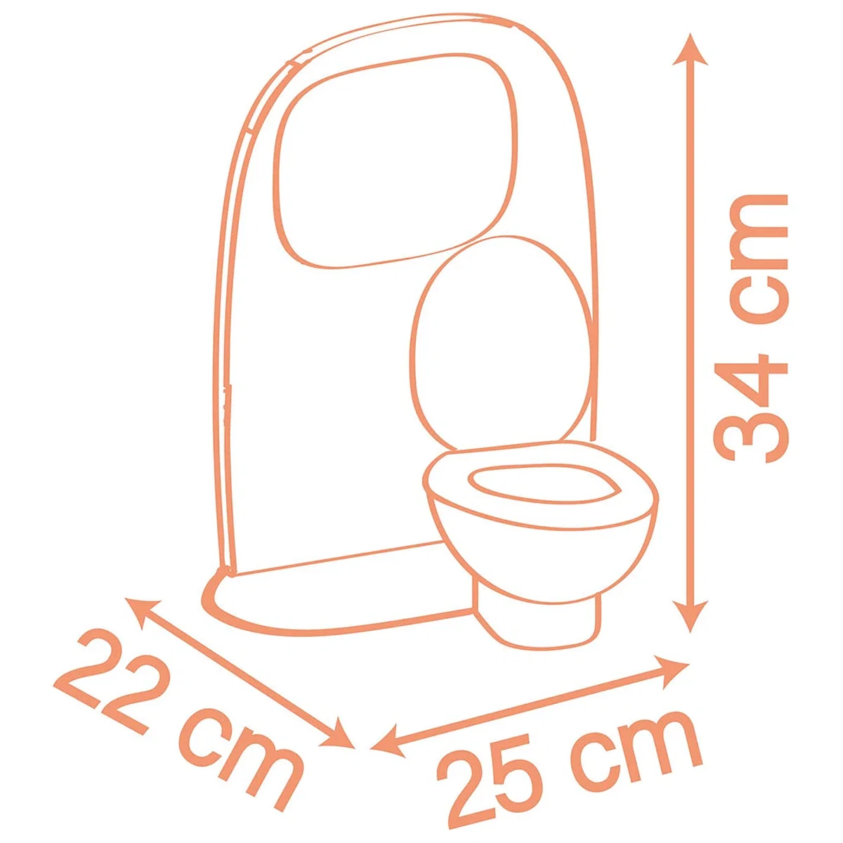 Jucarie Smoby Baby Nurse Toilets cu 2 accesorii [1]