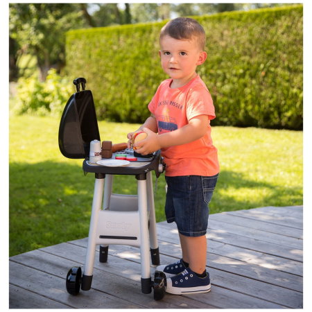 Jucarie Smoby Gratar BBQ cu 18 accesorii 3 ani + [8]
