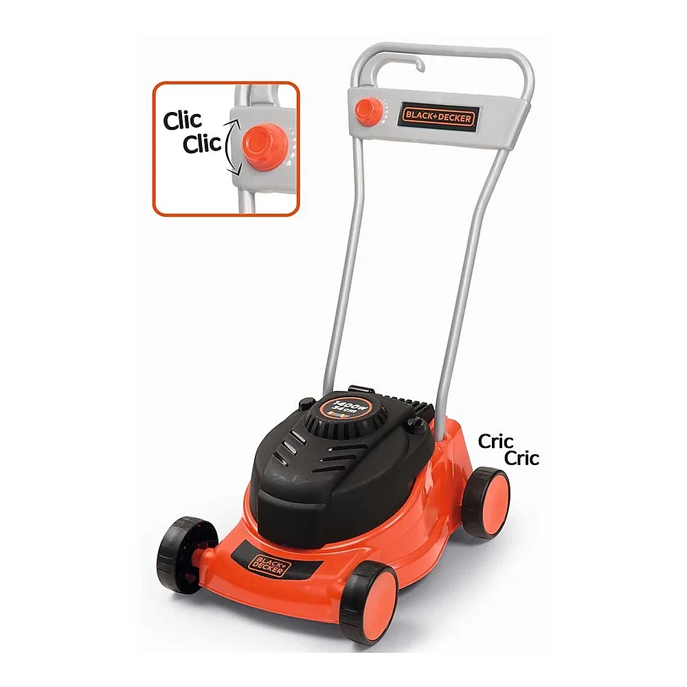Jucarie Smoby Masina de tuns iarba Black & Decker 3 ani + [1]