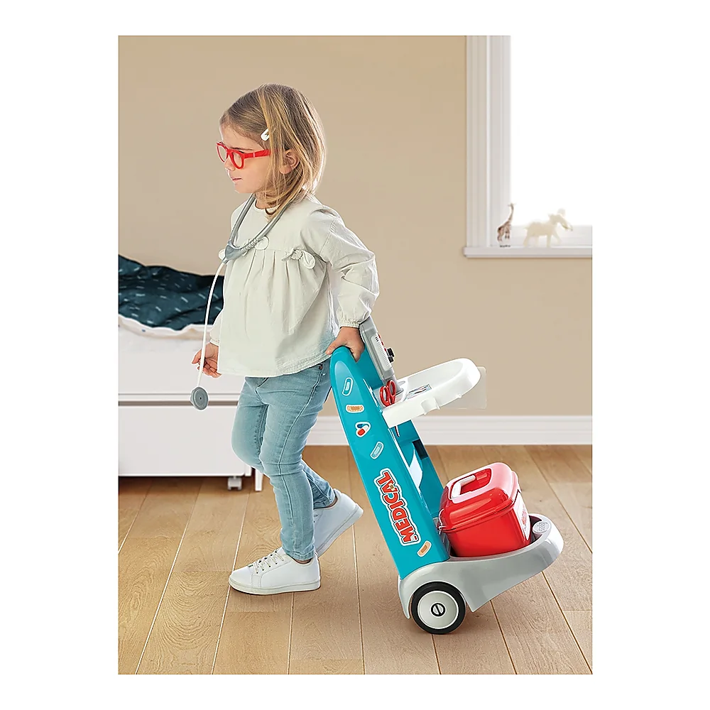 Jucarie Smoby Set doctor cu carucior si accesorii 3 ani [3]