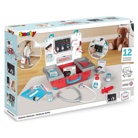 Jucarie Smoby Trusa doctor Medical Case 3 ani + [6]