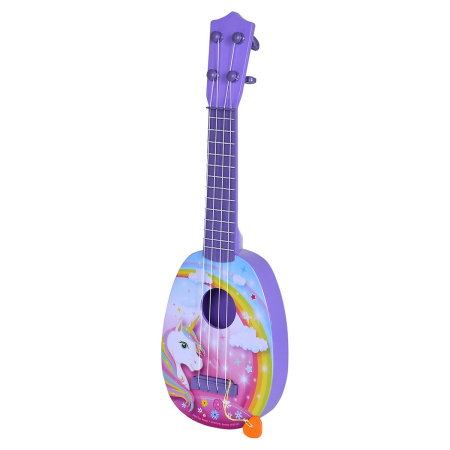 Instrumente muzicale - Jucarie Ukulele Simba My Music World Unicorn mov 3 ani +