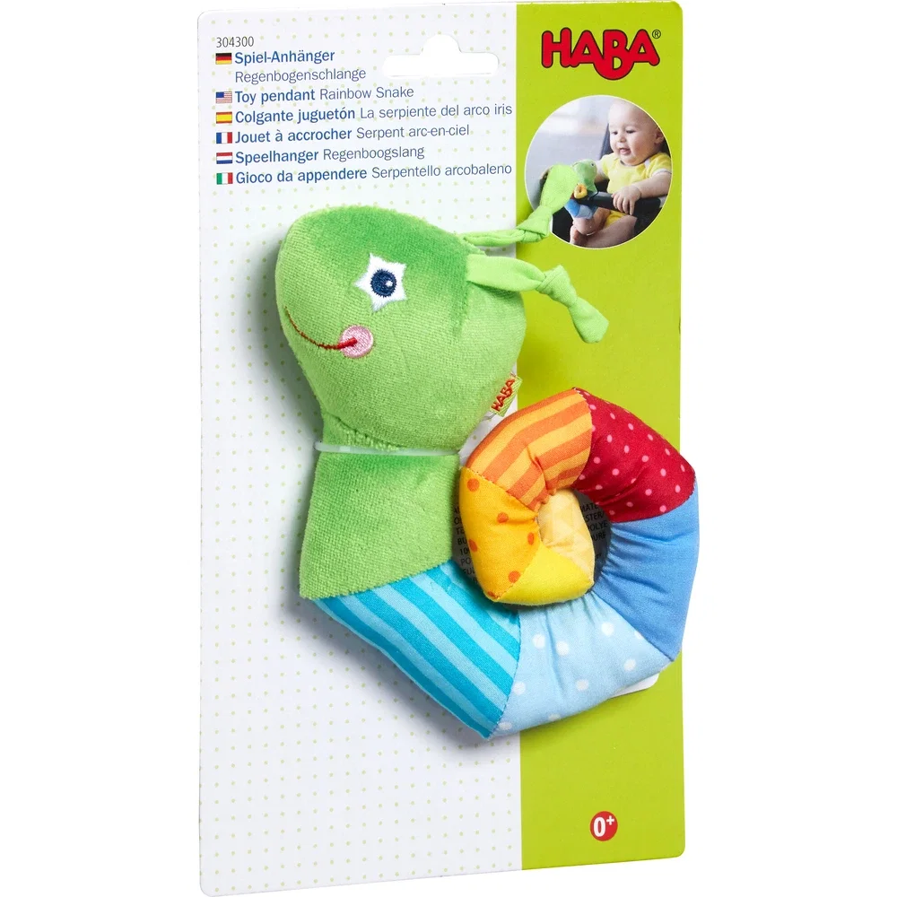 Jucarie zornaitoare Rainbow Snake HABA 0 luni+ [2]