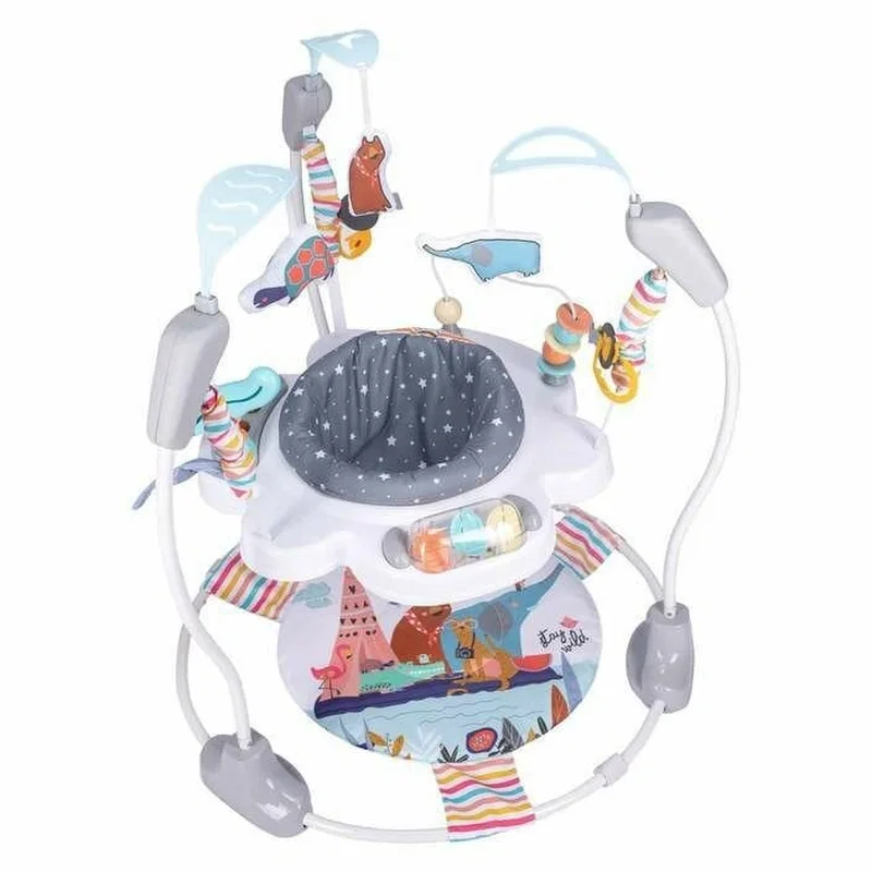 Jumper interactiv, FreeON, Jump&Play, Pana la 11 kg, Cu jucarii, Cu sunete si lumini, Multicolor 0 luni+ [1]