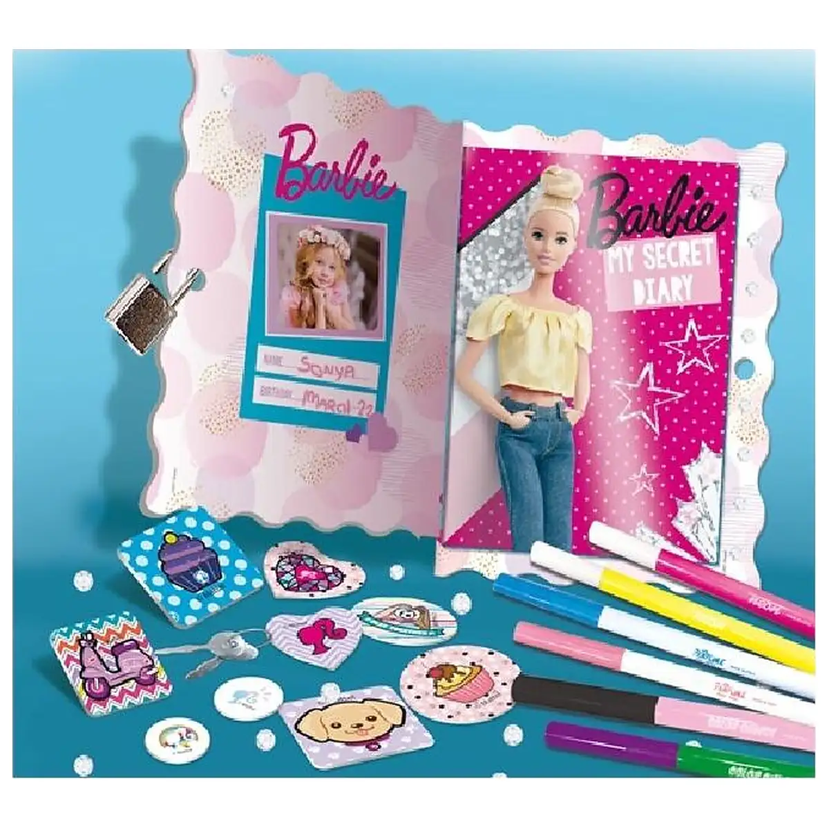 Jurnalul meu secret - Barbie LISCIANI 5 ani+ [1]