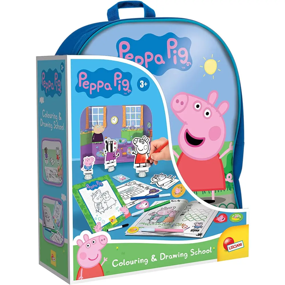 Ghiozdane - Kit creatie cu ghiozdanel - Peppa Pig LISCIANI 3 ani