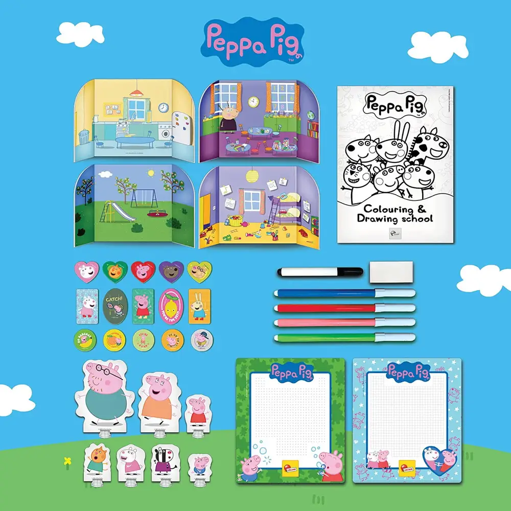 Kit creatie cu ghiozdanel - Peppa Pig LISCIANI 3 ani [2]