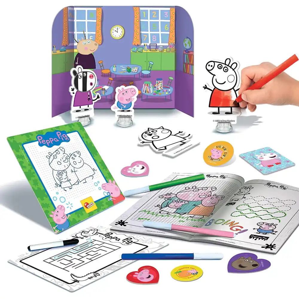 Kit creatie cu ghiozdanel - Peppa Pig LISCIANI 3 ani [1]