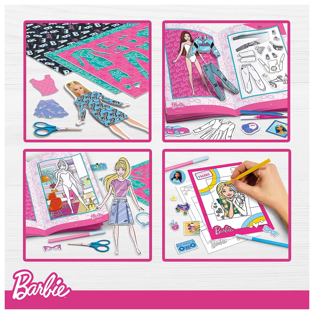 Kit de creatie cu ghiozdanel - Barbie Fasion LISCIANI [2]