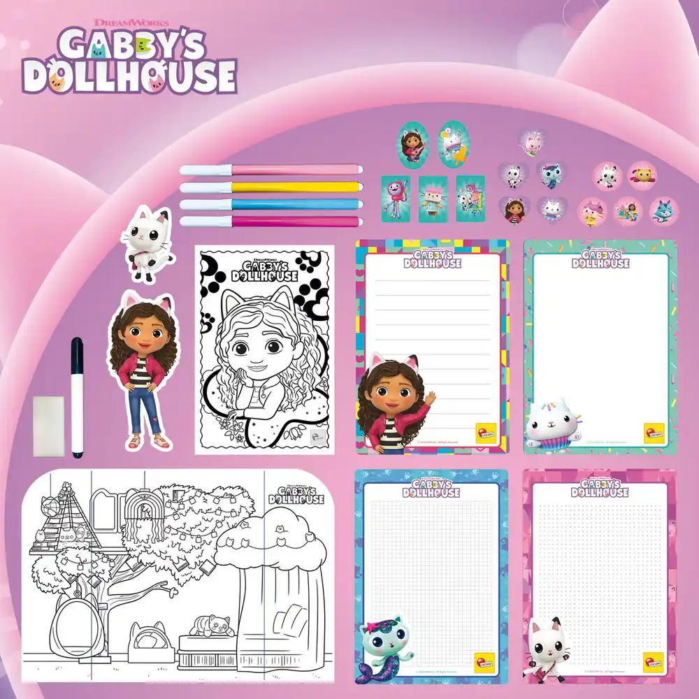 Kit de creatie cu ghiozdanel - Gabby's Dollhouse LISCIANI 4 ani+ [3]