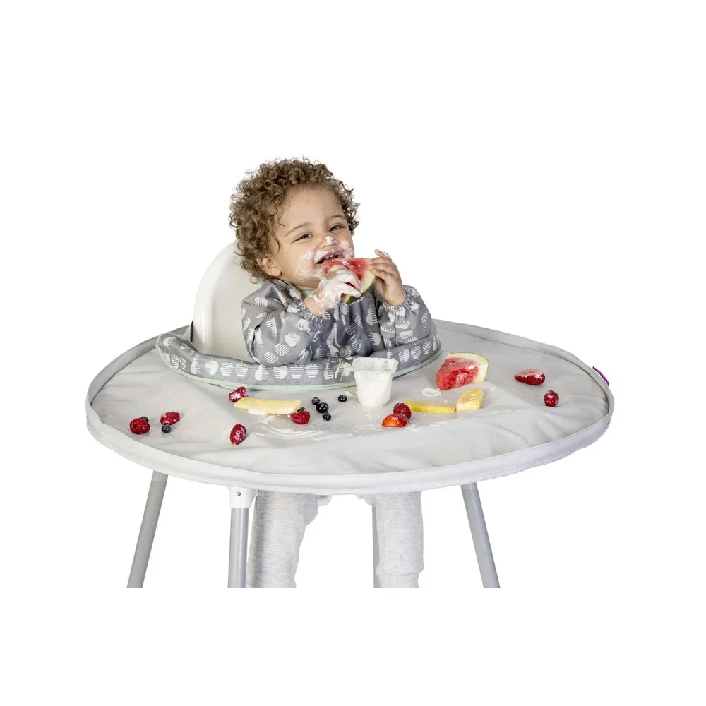 Kit hranire - Baveta si tava (Fructe Vesele) TIDY TOT 24 luni [4]
