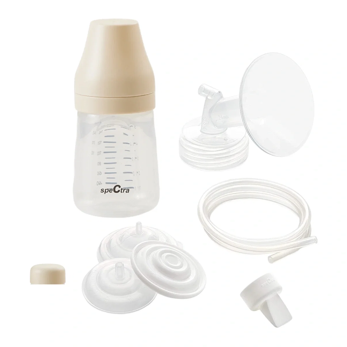 Biberoane - Kit premium 16 mm (biberon+accesorii) SPECTRA 3 luni