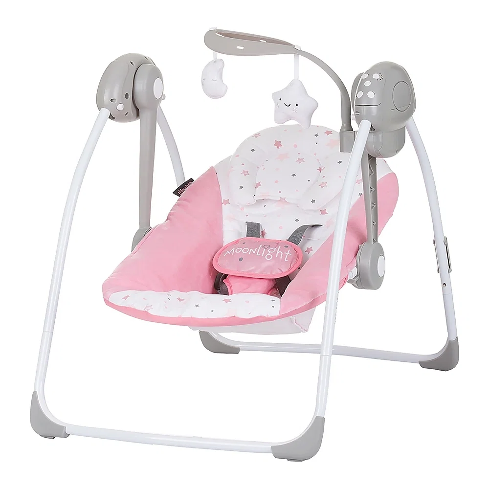 Camera copilului - Leagan electric Chipolino Moonlight flamingo 6 luni