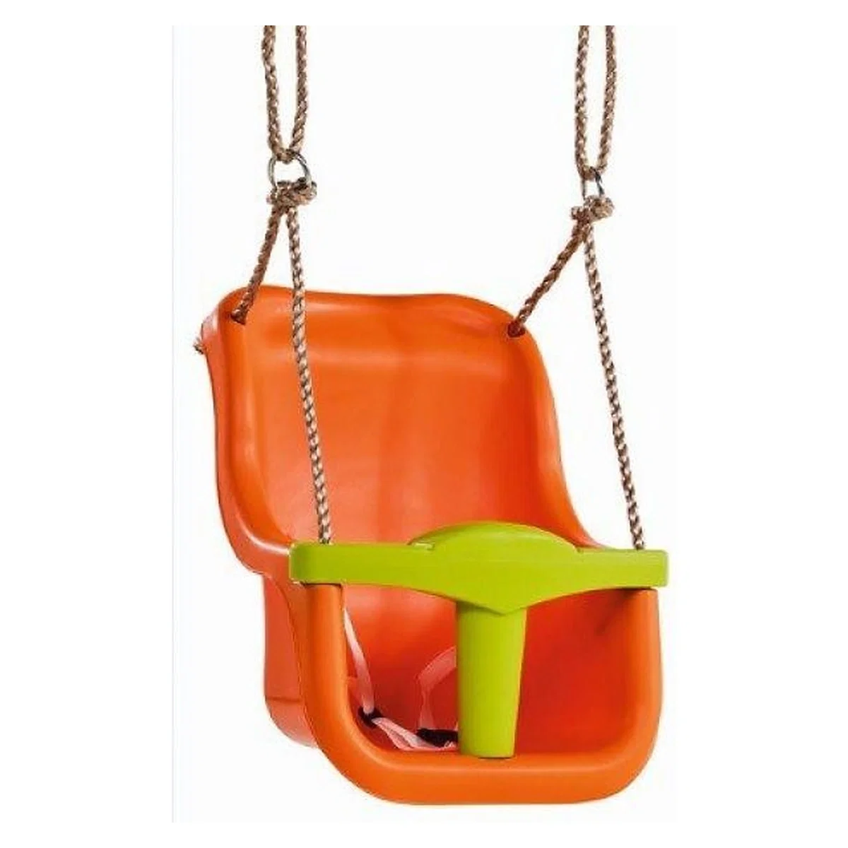 Leagane copii - Leagan Luxe PP portocaliu - verde lime KBT 3 ani