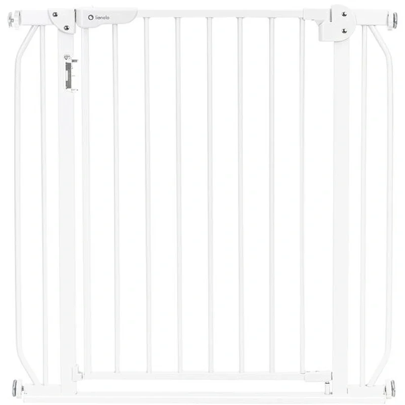Siguranta bebelusului - Lionelo - Poarta de siguranta prin presiune Truus Slim Led , Cu lumina Led cu senzor, 105 cm, Conform cu standardul