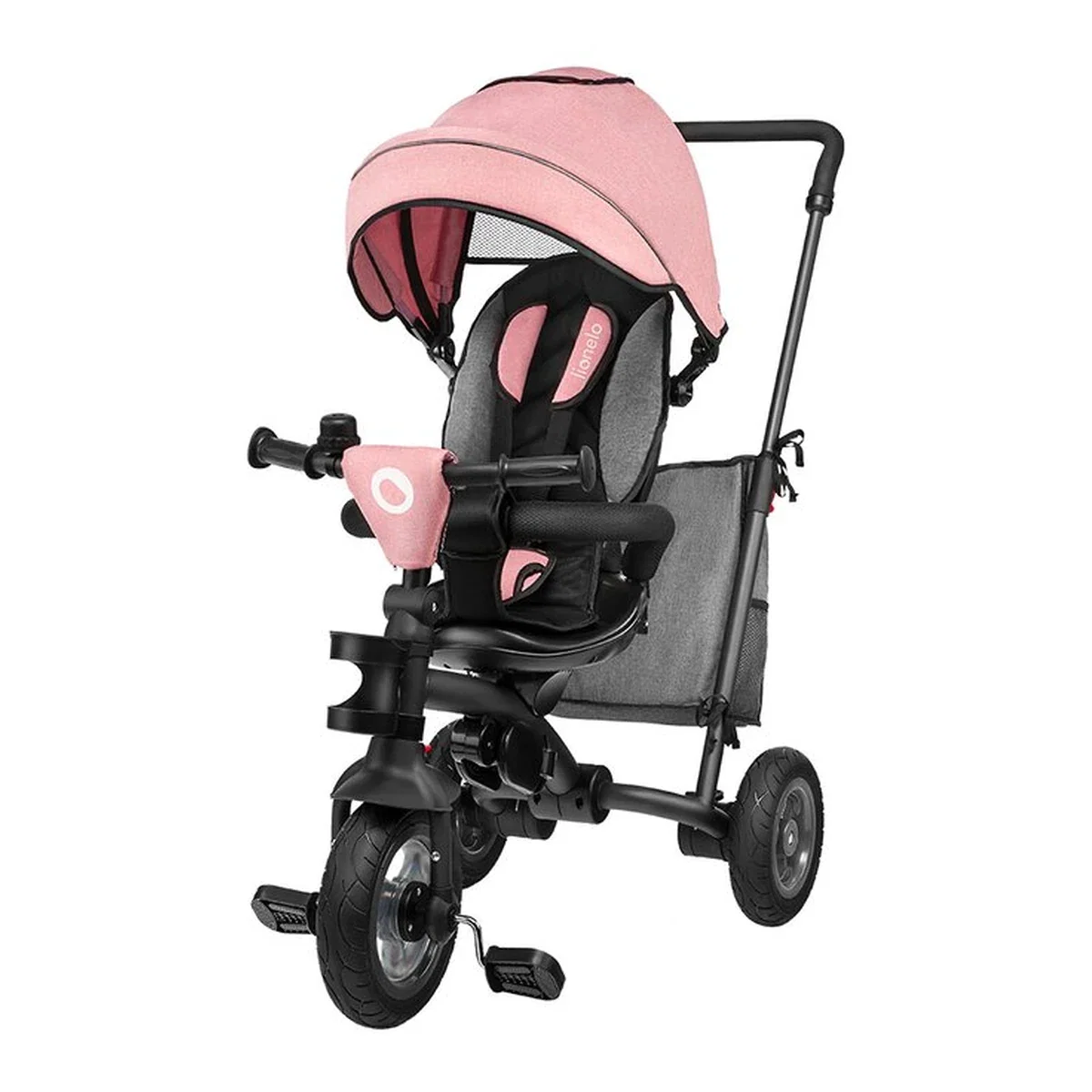 Lionelo - Tricicleta Tris, Mecanism de pedalare libera, Suport picioare, Control al directiei, Scaun reversibil, Rotire [4]