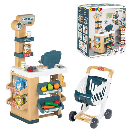 Magazin Smoby Market cu 34 accesorii 3 ani [6]