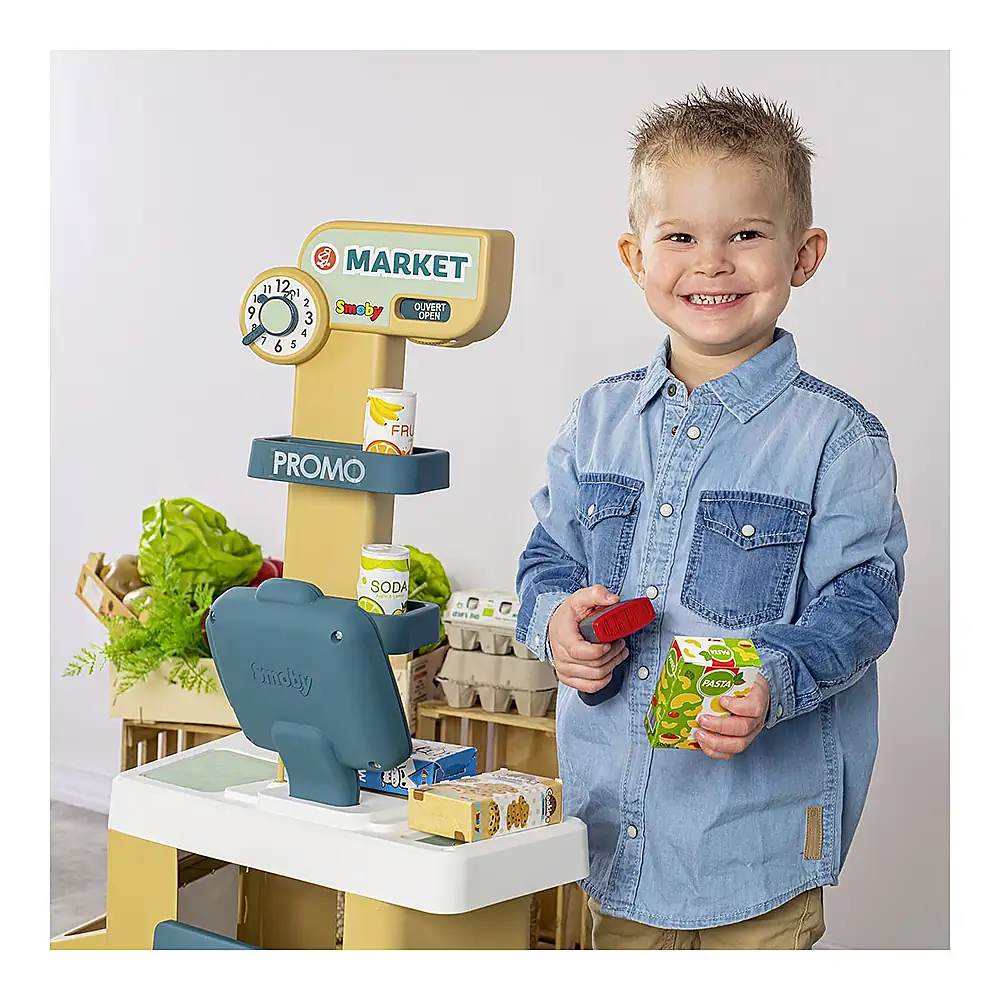 Magazin Smoby Market cu 34 accesorii 3 ani [4]