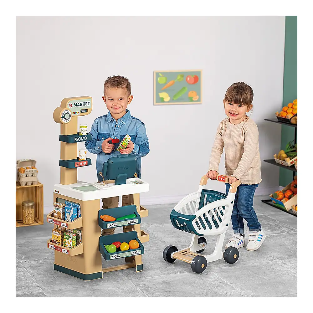 Magazin Smoby Market cu 34 accesorii 3 ani [3]