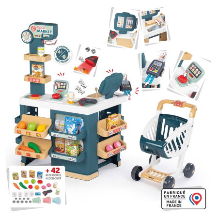 Magazin Smoby Super Market cu 42 accesorii 3 ani + [1]