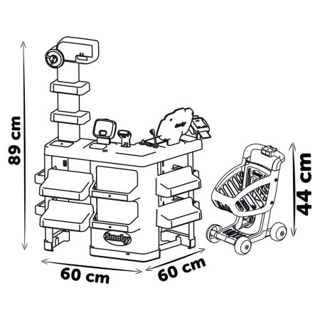 Magazin Smoby Super Market cu 42 accesorii 3 ani + [5]
