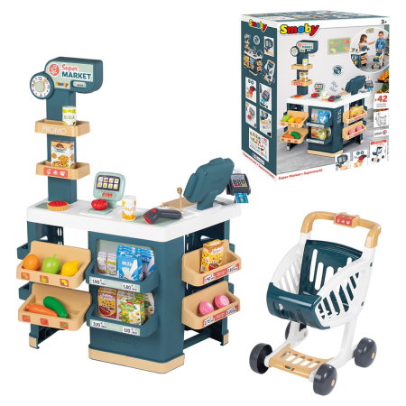 Magazin Smoby Super Market cu 42 accesorii 3 ani + [6]