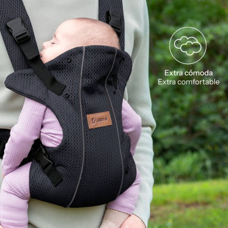Marsupiu bebe, Jane, Dual Air, Ergonomic, De la nastere pana la 15 Kg, Seal [3]