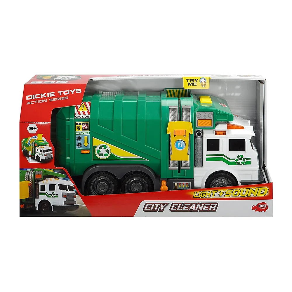 Masina de gunoi Dickie Toys City Cleaner cu accesorii 3 ani + [1]