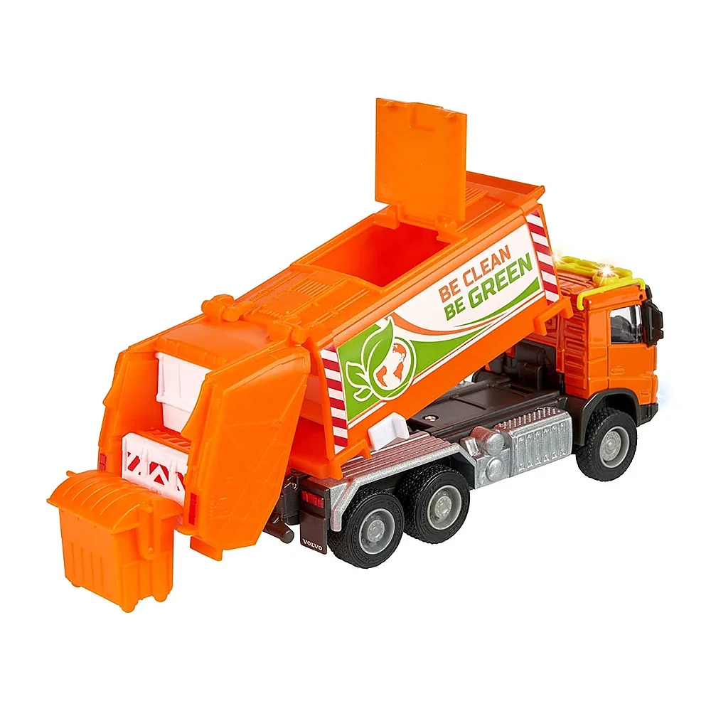Masina de gunoi Majorette Volvo Garbge Collector cu tomberon 3 ani + [2]