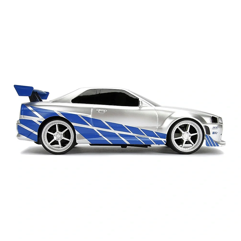 Masina Jada Toys Fast and Furious Nissan Skyline GTR 1:24 cu telecomanda 6 ani + [5]