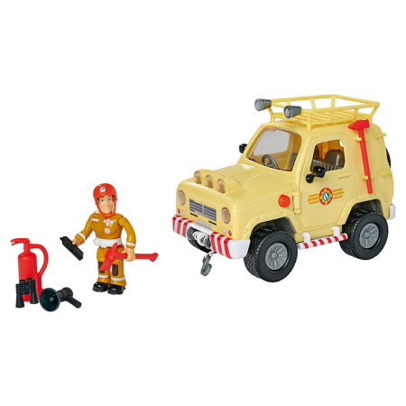 Masina Simba Fireman Sam Mountain 4x4 cu figurina 3 ani + [1]