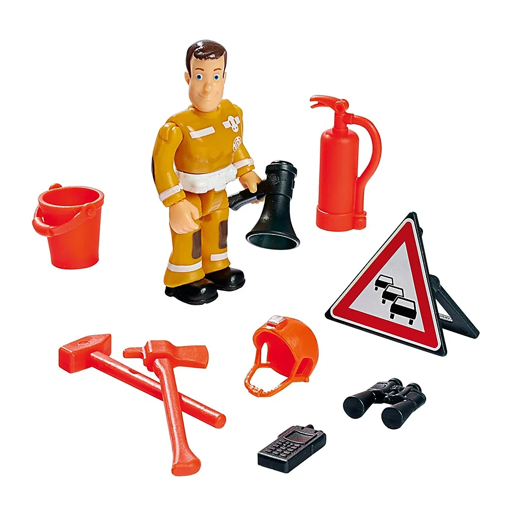 Masina Simba Fireman Sam Mountain 4x4 cu figurina 3 ani + [7]
