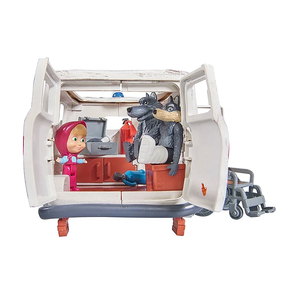 Masina Simba Masha and the Bear Ambulance cu accesorii 3 ani + [3]
