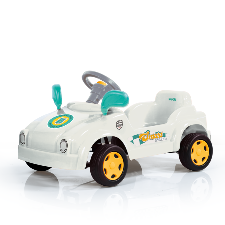 Masinute de impins pentru copii - Masina Smart cu pedale Pastel