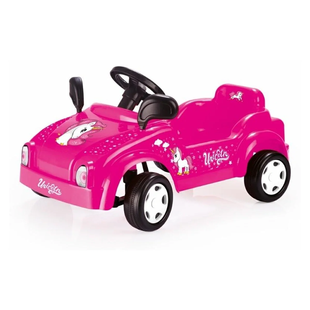 Masinute de impins pentru copii - Masina Smart cu pedale - Unicorn DOLU 3 ani+