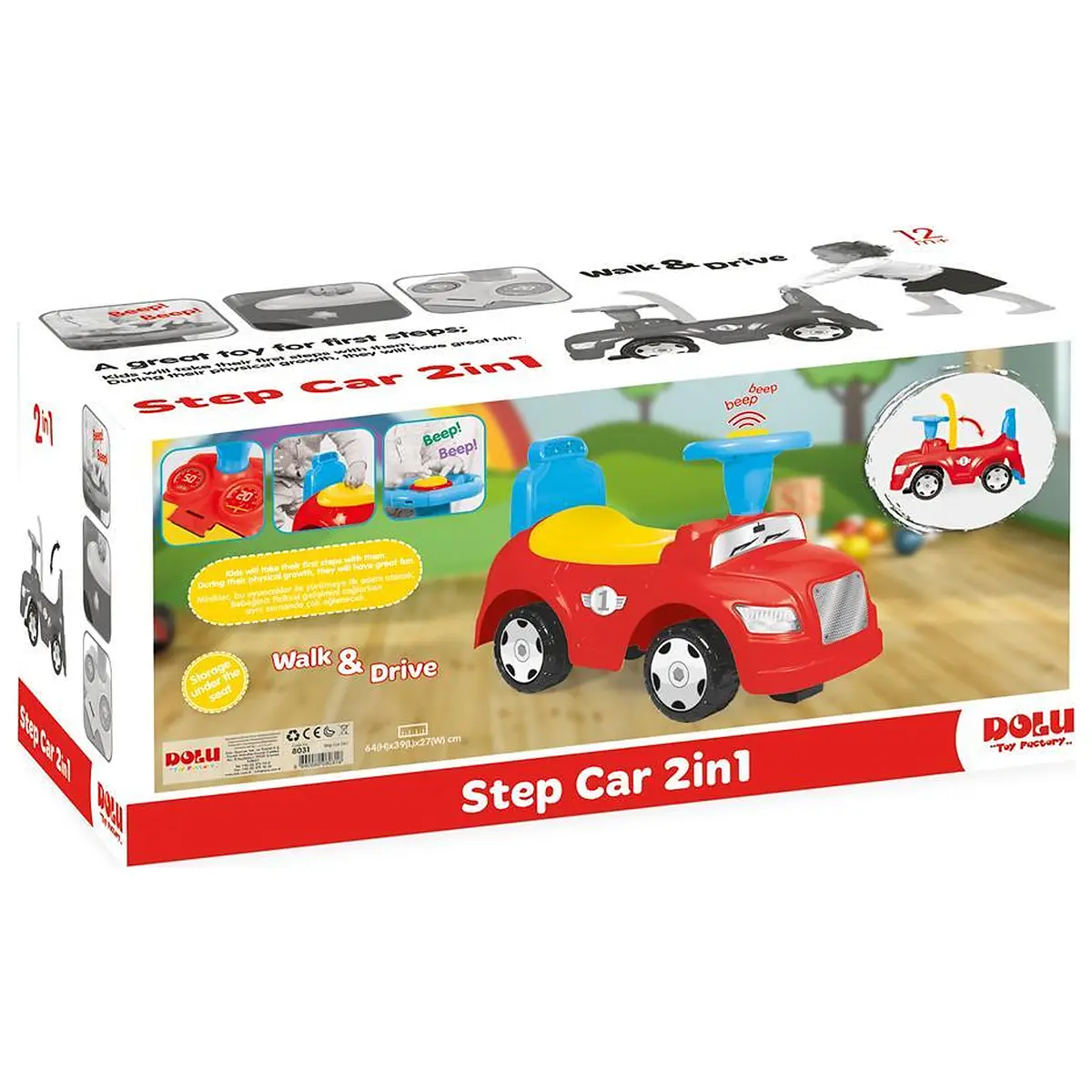 Masinuta 2 in 1 - Step car DOLU 18 luni+ [3]