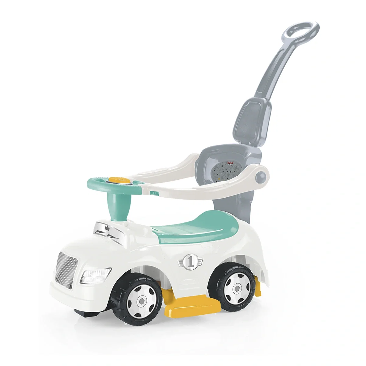 Masinute de impins pentru copii - Masinuta 3 in 1 - Ride on Pastel DOLU 12 luni+
