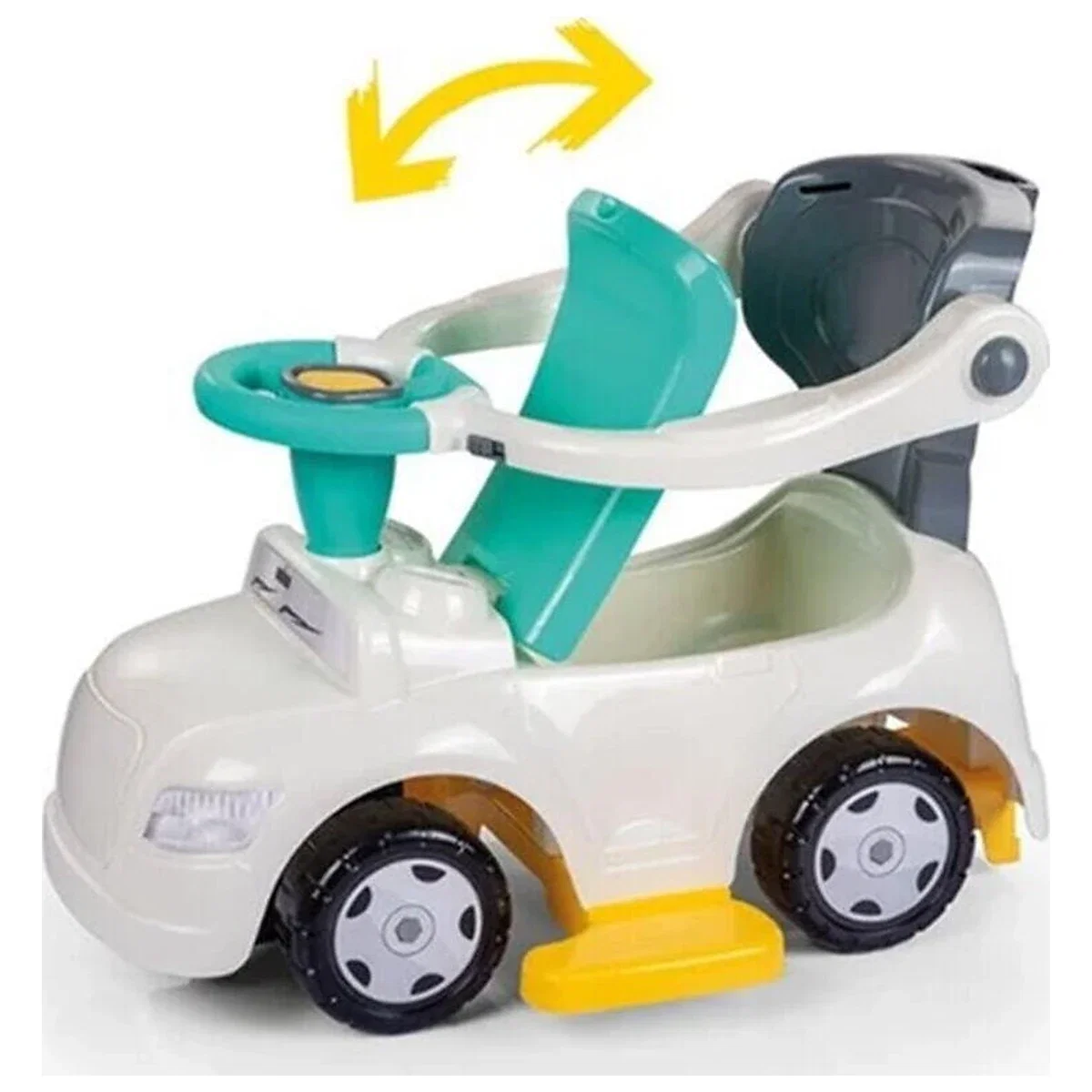 Masinuta 4 in 1 - Step car Pastel DOLU 12 luni+ [2]