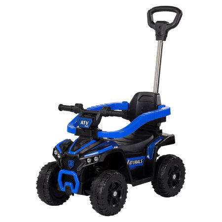 La plimbare - Masinuta de impins Chipolino ATV cu maner, Blue 3 ani