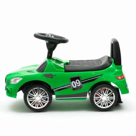 Masinuta de impins, Baby Mix, Racer, Pana la 25 kg, Cu volan, Cu sunete, Cu suport jucarii sub sezut si spatar [3]