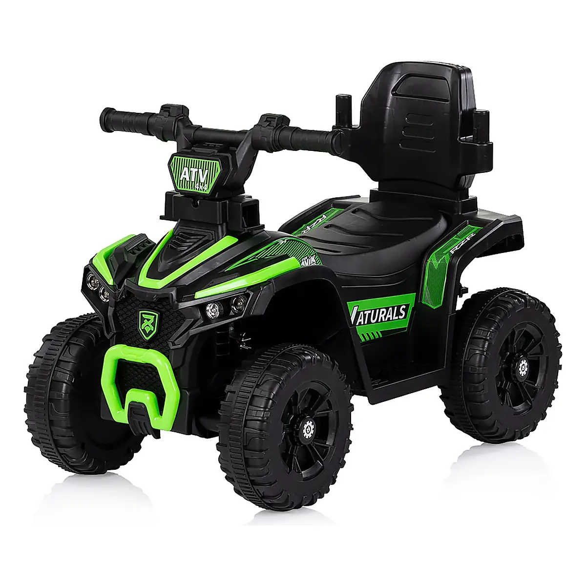 Masinuta de impins Chipolino ATV cu maner, Green 3 ani [2]