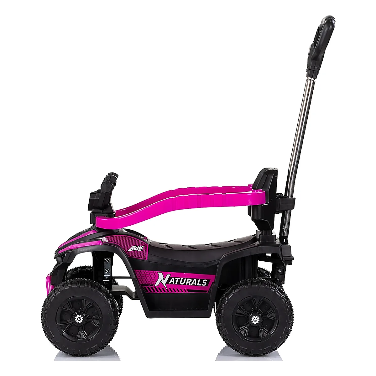 Masinuta de impins Chipolino ATV cu maner, Pink 3 ani [3]