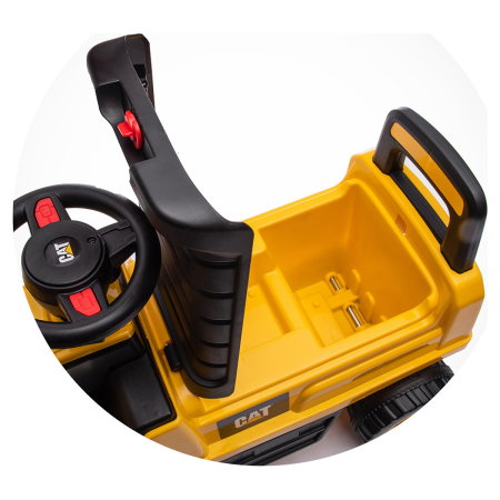 Masinuta de impins Chipolino CAT Excavator yellow [6]