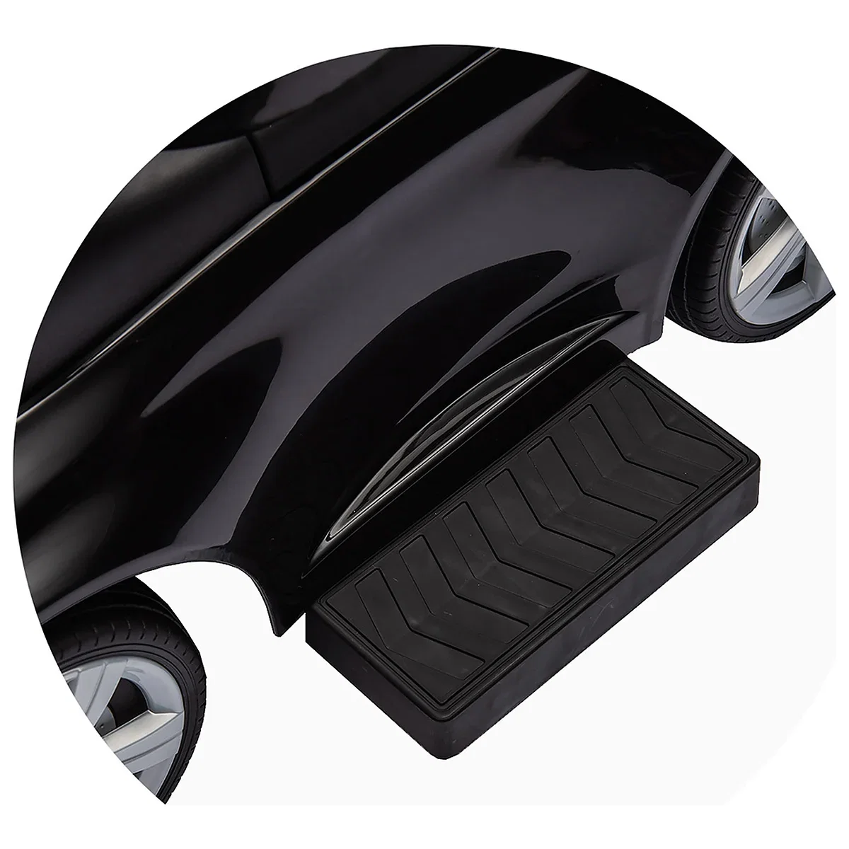 Masinuta de impins Chipolino Mercedes Benz C-Class cu maner, Black [12]