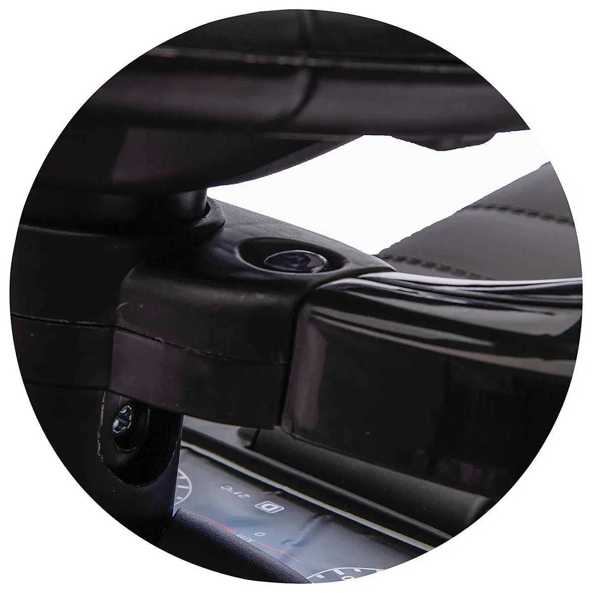 Masinuta de impins Chipolino Mercedes Benz C-Class cu maner, Black [9]
