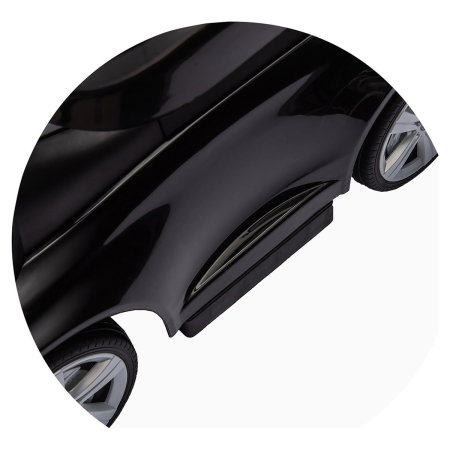 Masinuta de impins Chipolino Mercedes Benz C-Class cu maner, Black [16]